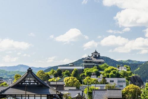 福知山城と城下町